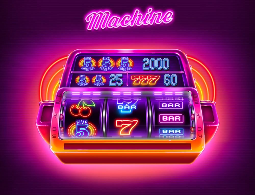 Kontrol permainan intuitif dengan pengaturan taruhan fleksibel Antarmuka gameplay Hacksaw Gaming dengan tombol spin, pengontrol nilai taruhan, dan tampilan saldo akun